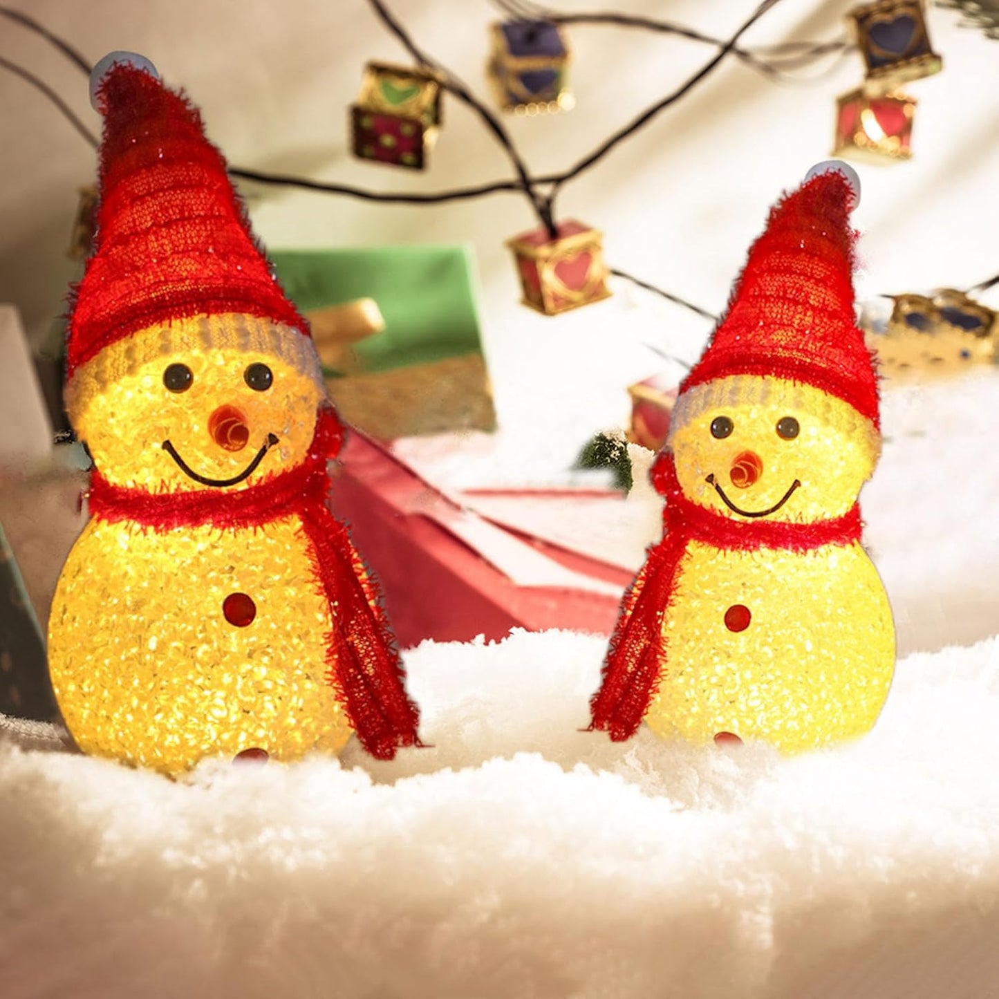 Last Day 49% OFF 🎅Christmas Snowman Decorative Ornament Night Light✨