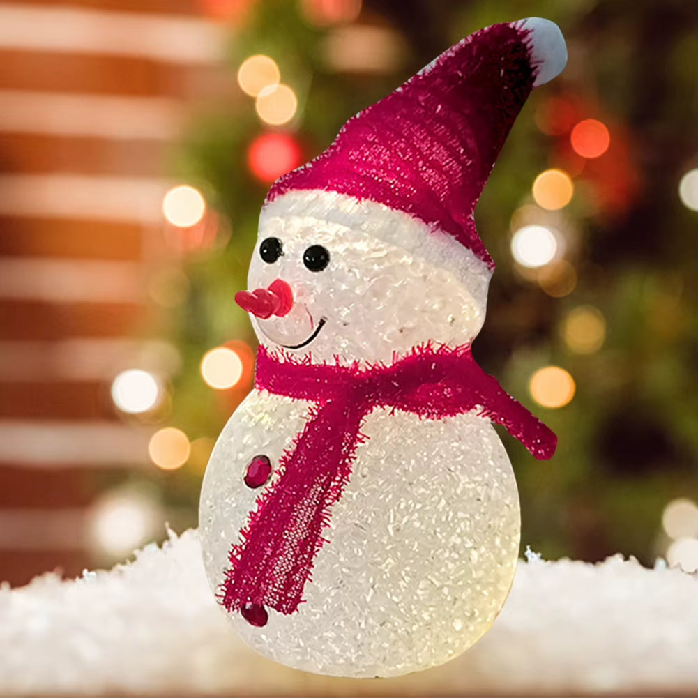 Last Day 49% OFF 🎅Christmas Snowman Decorative Ornament Night Light✨