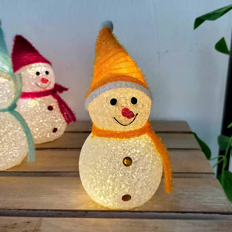 Last Day 49% OFF 🎅Christmas Snowman Decorative Ornament Night Light✨