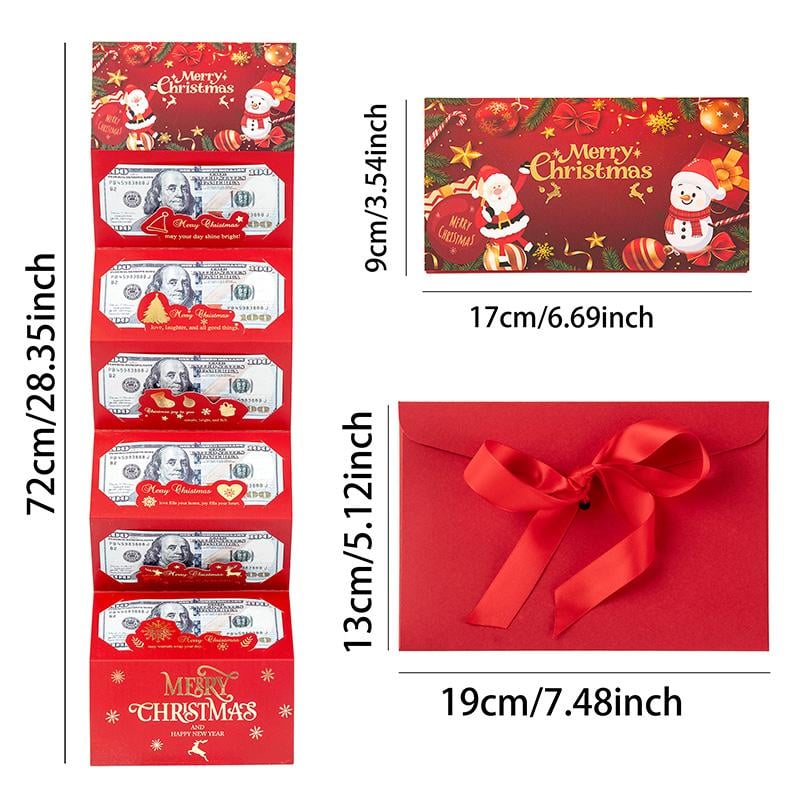 🎄Last Day 49% OFF🔥Christmas Cash Gift Envelope