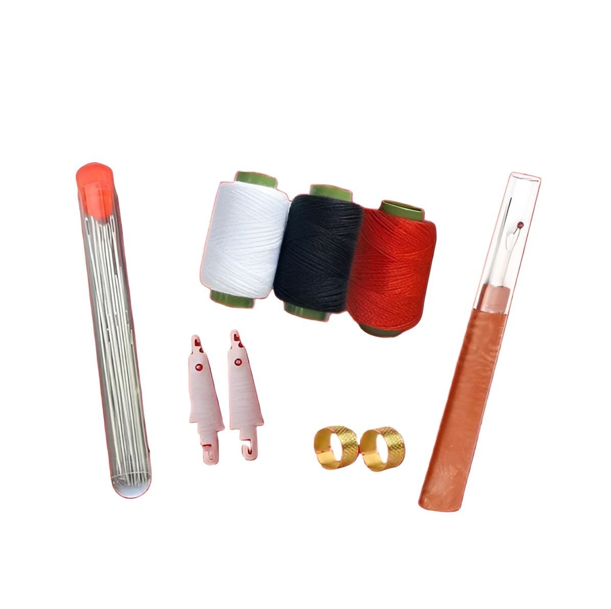 🪡 34PCS Big Eye Steel Needles Set