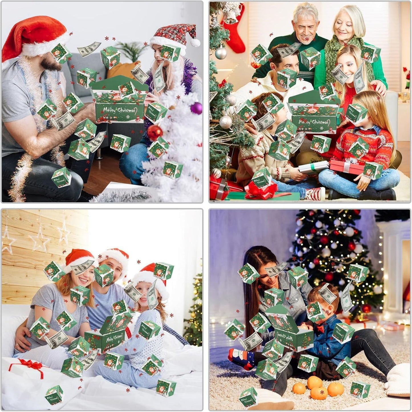 🎁Folding Pop-Up Explosion Gift Box for Christmas