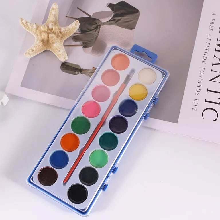 🖼️Beginner-Friendly💕 Watercolor Workbook
