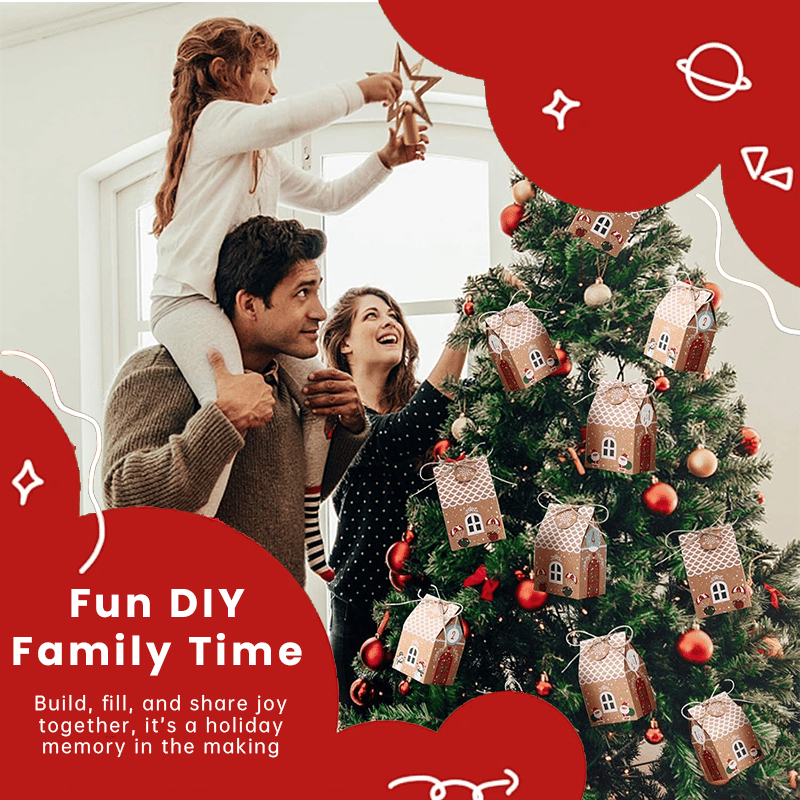 24-Day Christmas Surprise Countdown Gift Box