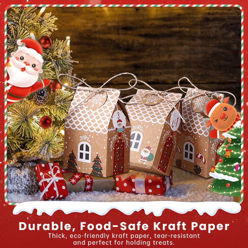 24-Day Christmas Surprise Countdown Gift Box