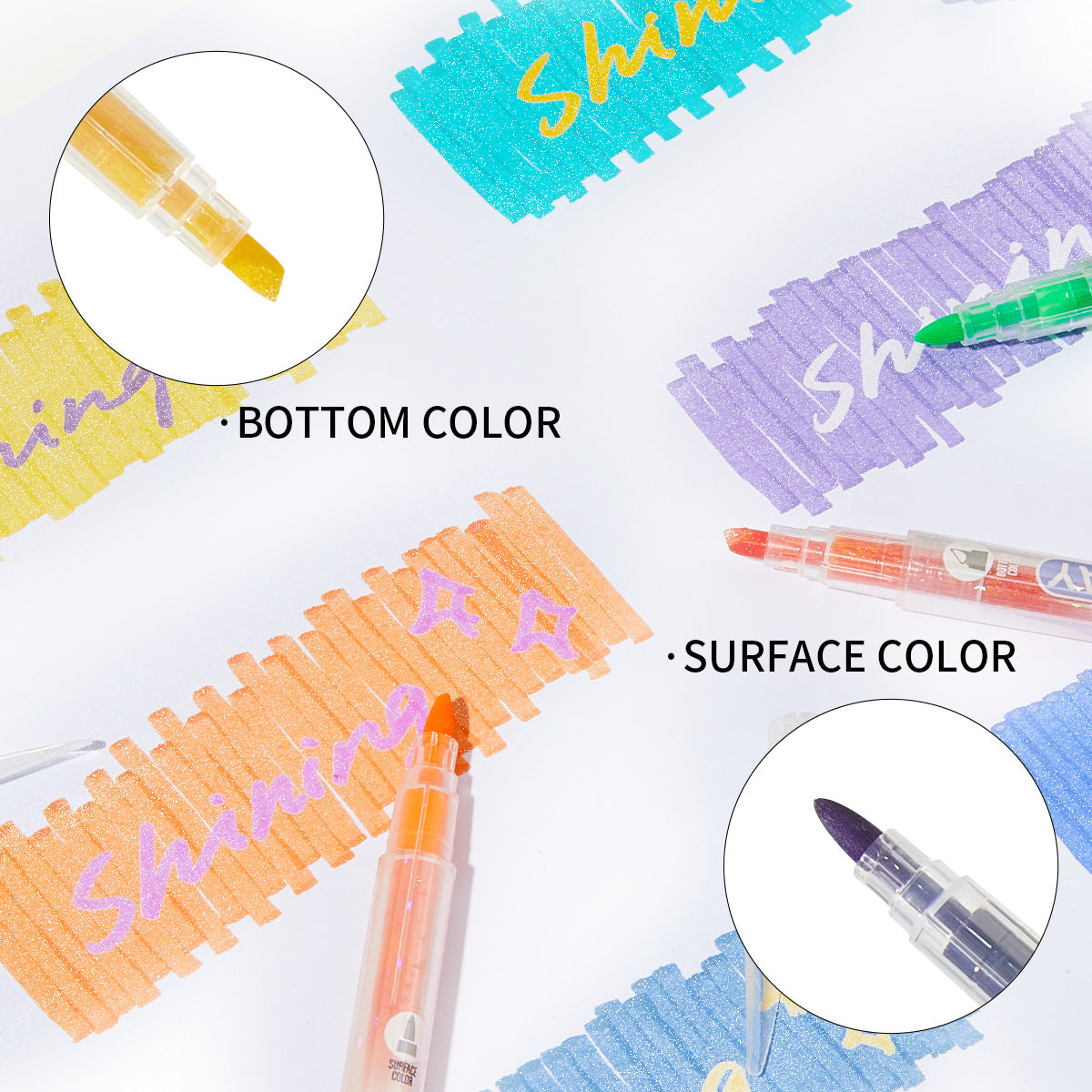 Double-Headed Glitter Highlighter