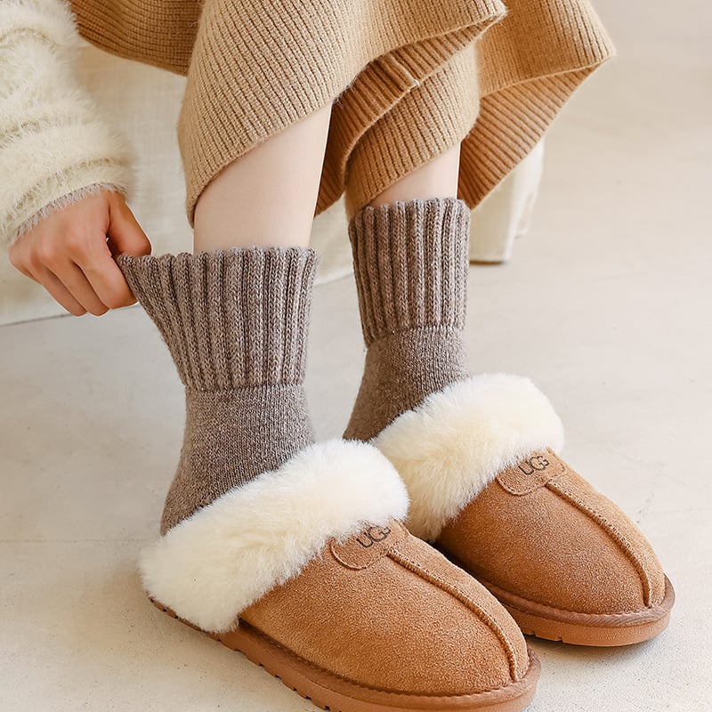 Hot Sale - Women's Solid Mid-calf Socks