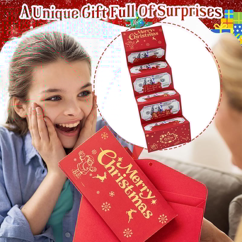 🎄Last Day 49% OFF🔥Christmas Cash Gift Envelope