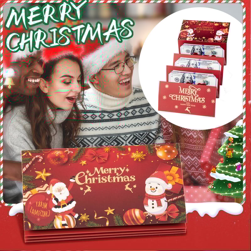 🎄Last Day 49% OFF🔥Christmas Cash Gift Envelope