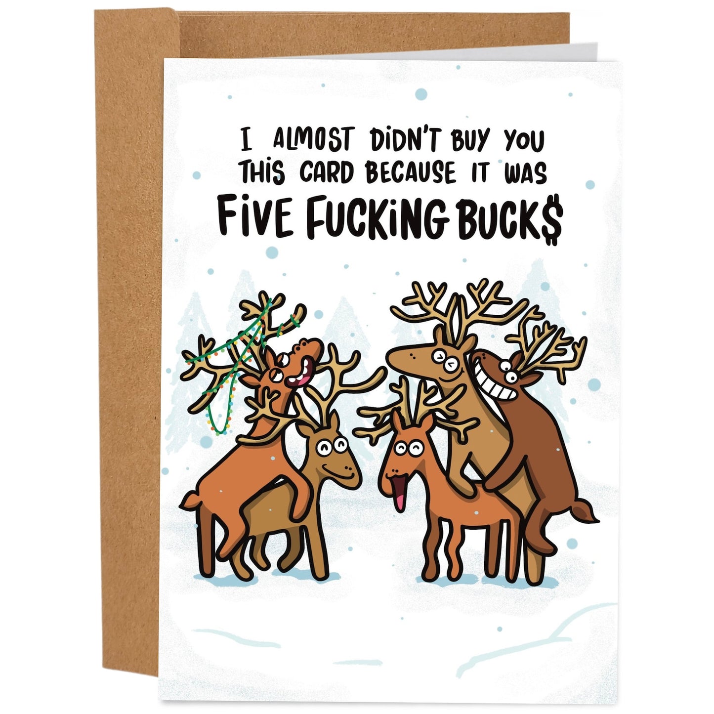 10 Worst Christmas Cards Ever Set(Blank Inside)