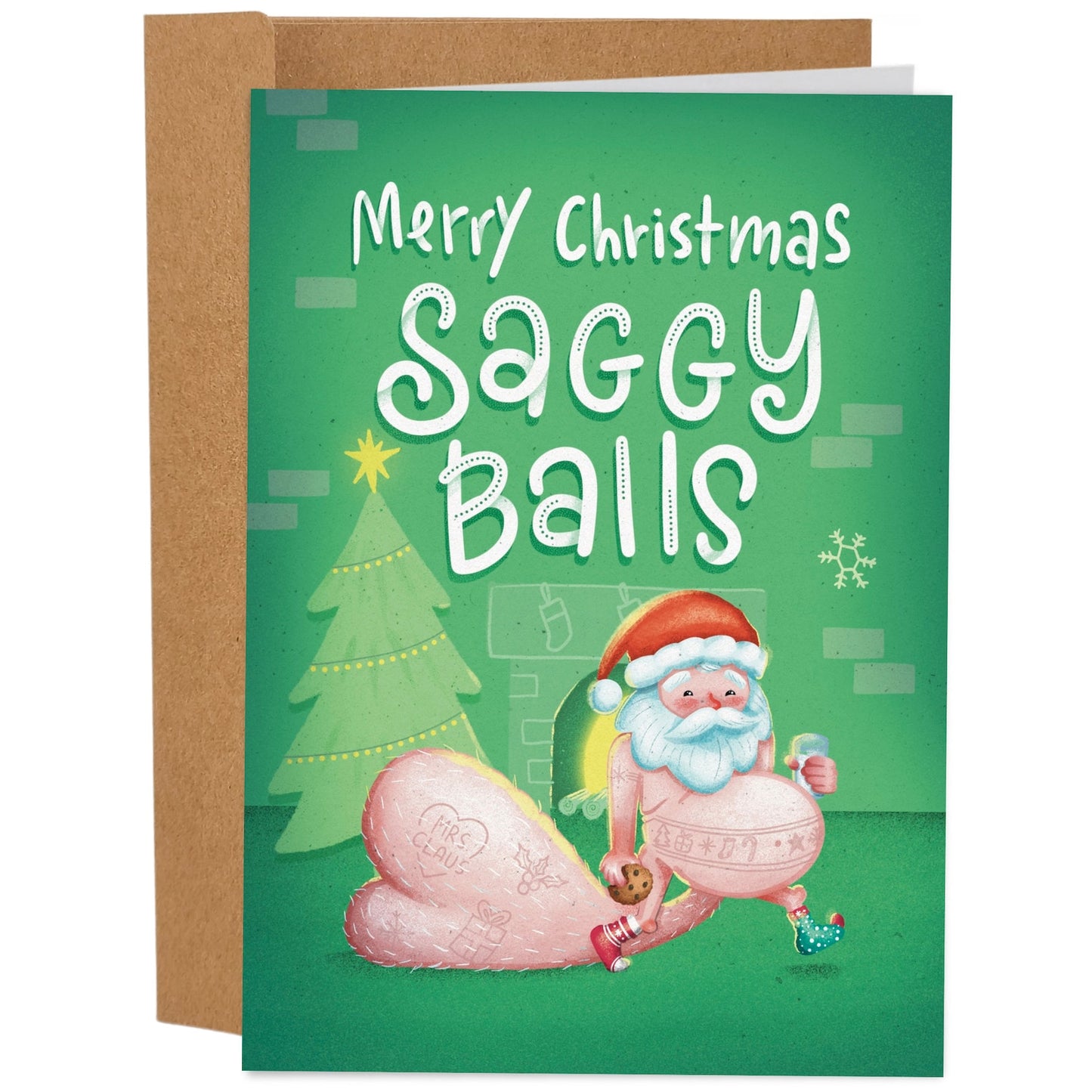 10 Worst Christmas Cards Ever Set(Blank Inside)