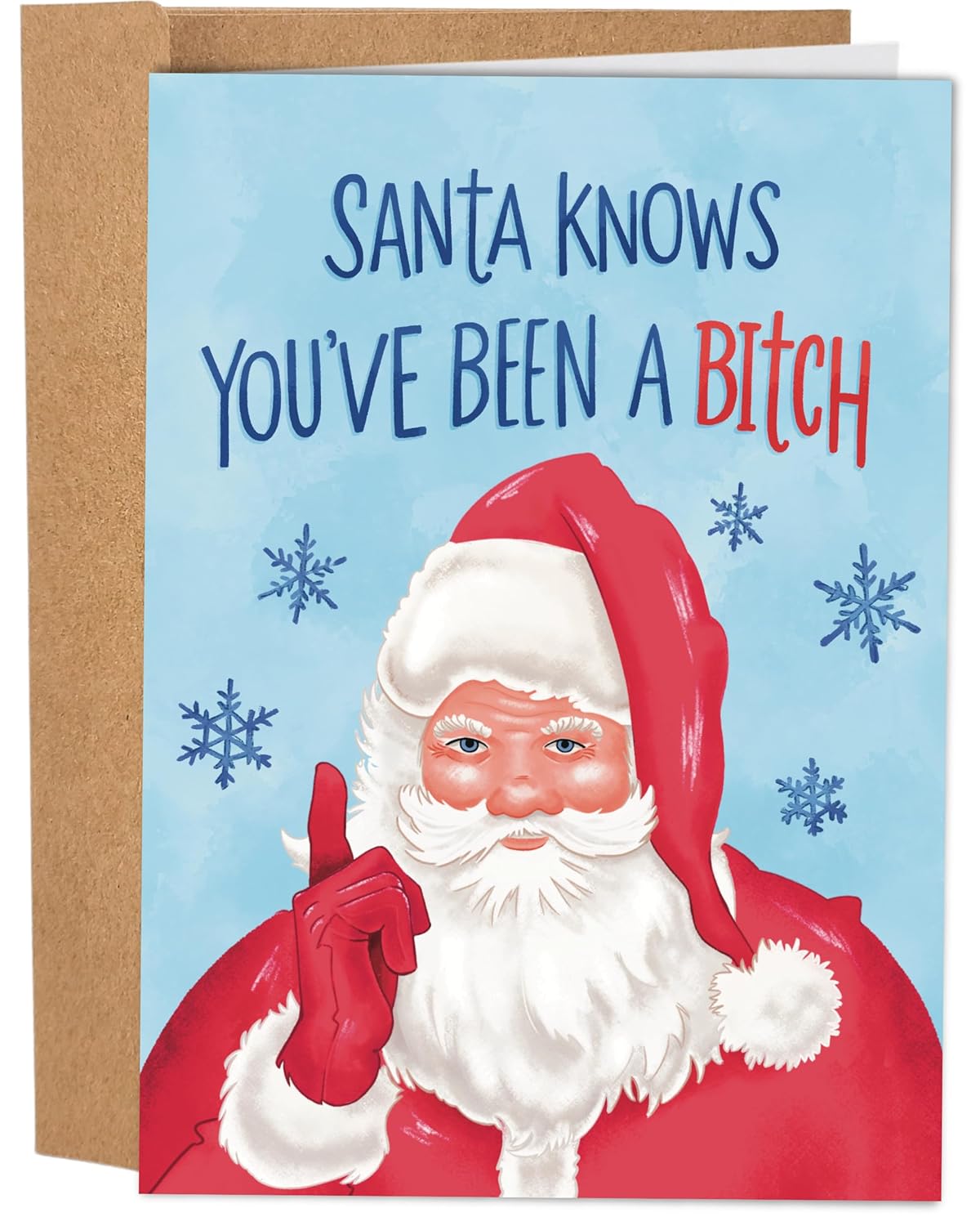 10 Worst Christmas Cards Ever Set(Blank Inside)