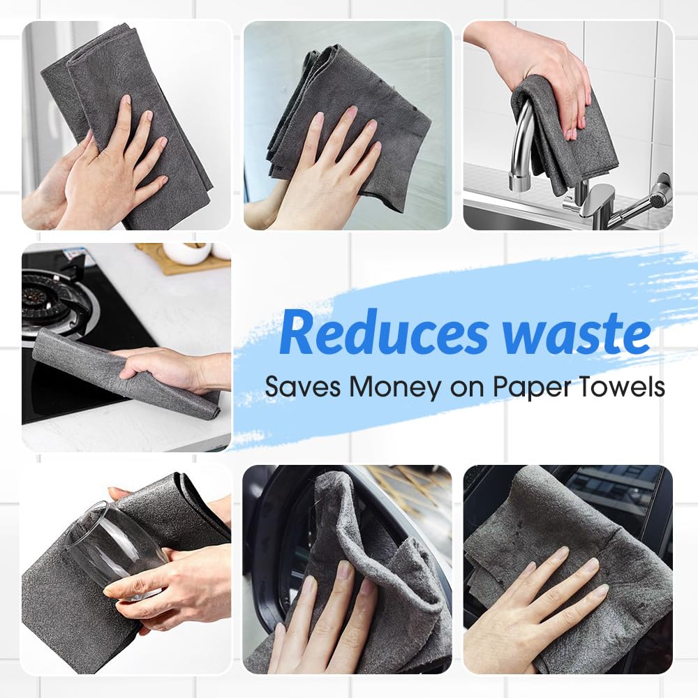 Magic Streak-Free Microfiber Reusable Cleaning Cloth