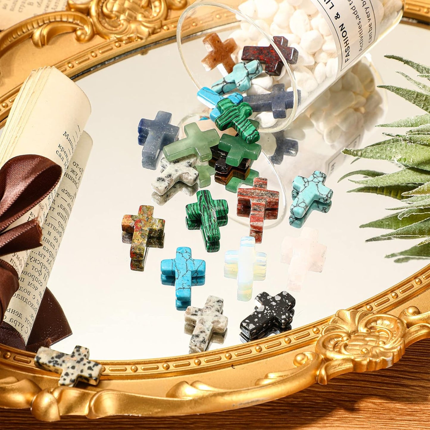 Cross Crystal Stone Natural Crystal