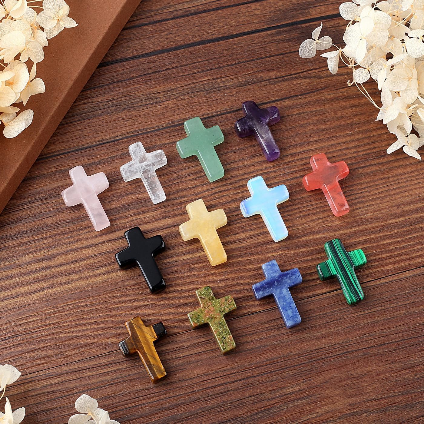 Cross Crystal Stone Natural Crystal