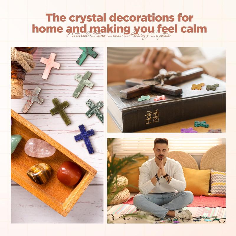 Cross Crystal Stone Natural Crystal