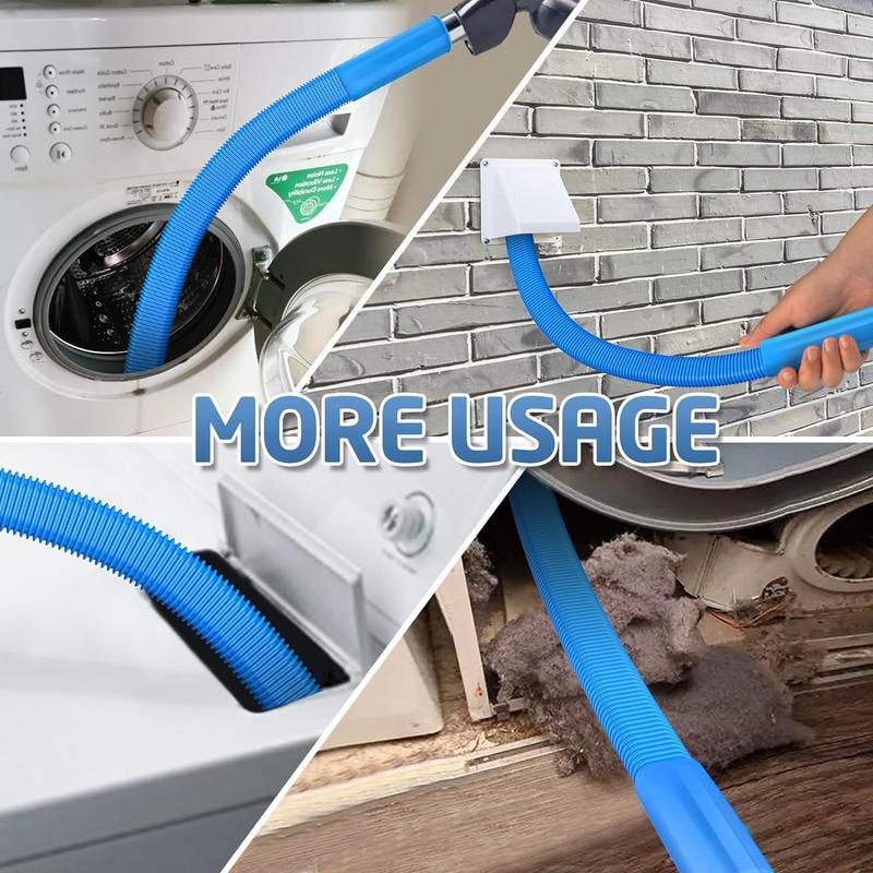 Last Day Save 49% OFF🔥Dryer Vent Cleaner Kit Vacuum (Equipped with a lint brush & 2PCS)