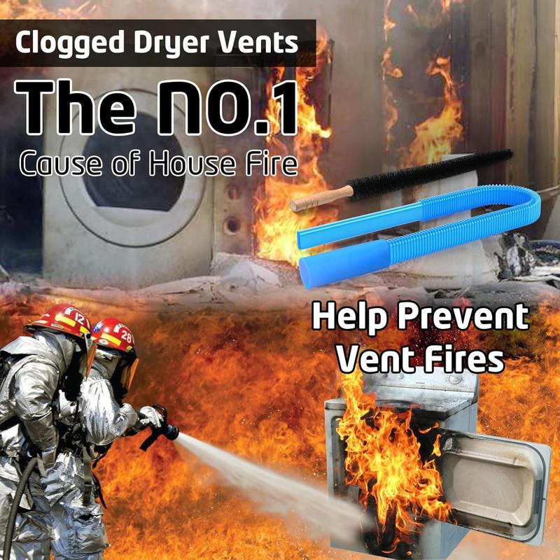 Last Day Save 49% OFF🔥Dryer Vent Cleaner Kit Vacuum (Equipped with a lint brush & 2PCS)