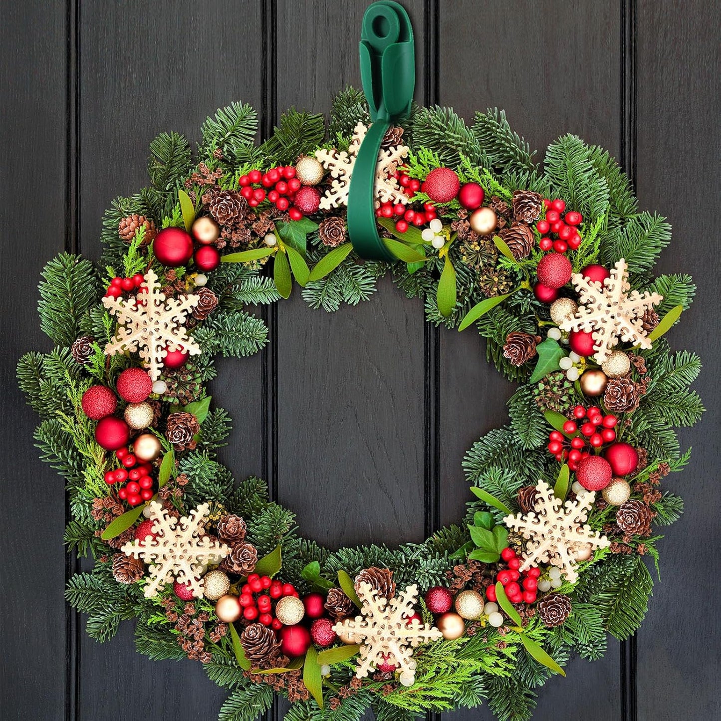 🎄2025 Christmas On Sale✨6 PCS Christmas Silicone Garland Hangers