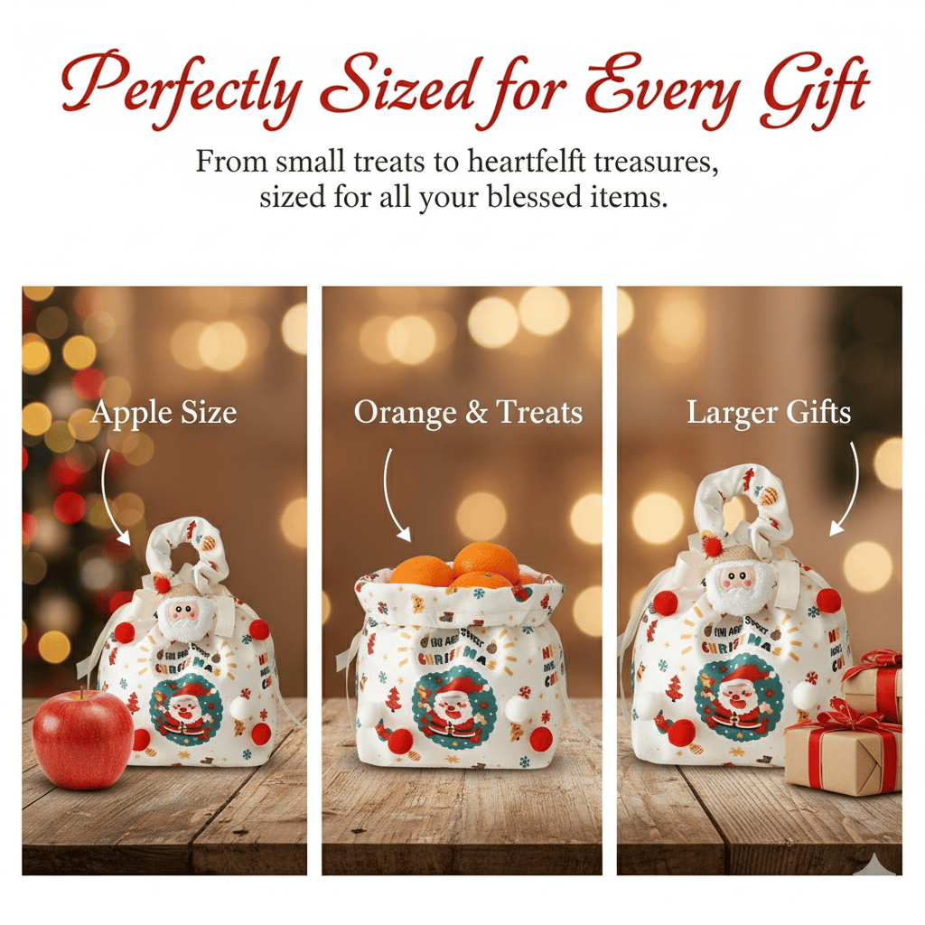 🎄 Christmas Gift Bags – Spread Warmth, Love & Blessings 🎁