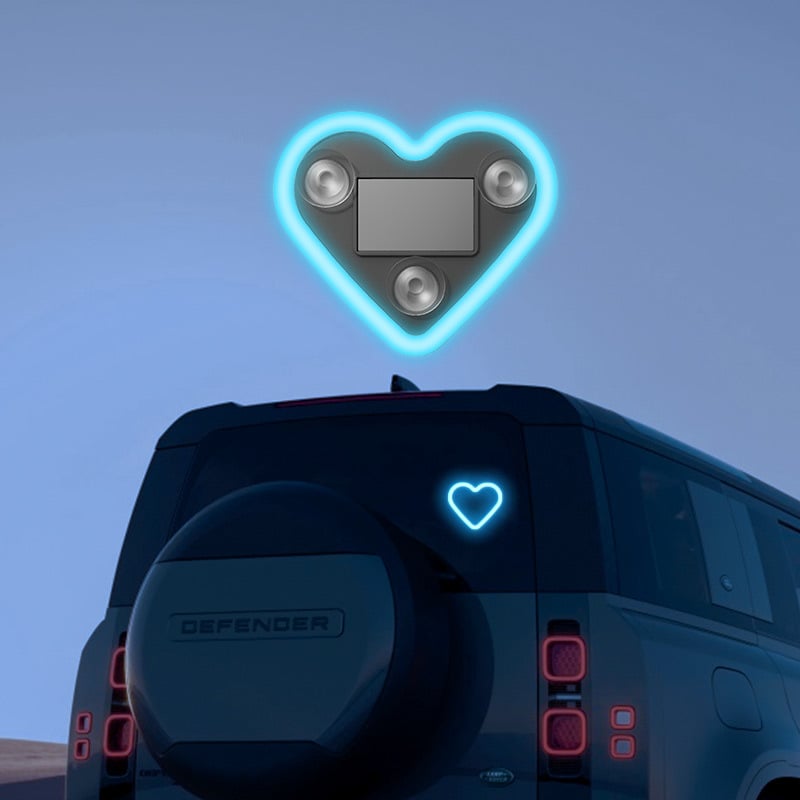 🎁Hot Sale 49% OFF🔥Car Solar Heart LED Light