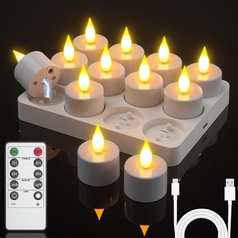 Rechargeable LED Candle Set🕯️📱