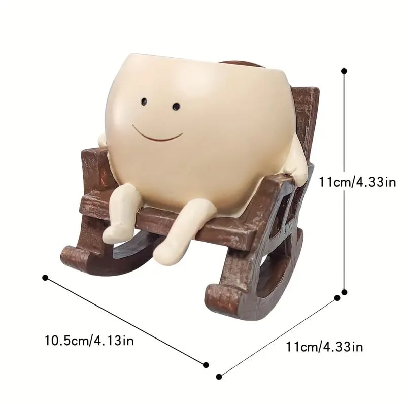 🎁Hot Sale Promotion 49% OFF🔥 Smily Face Garden Planter Pot