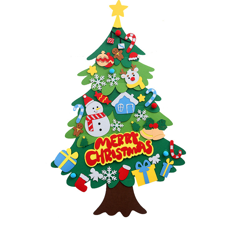 🎄DIY Felt Christmas Tree Set🎄(🔥Buy 2 Get Extra 10% OFF )