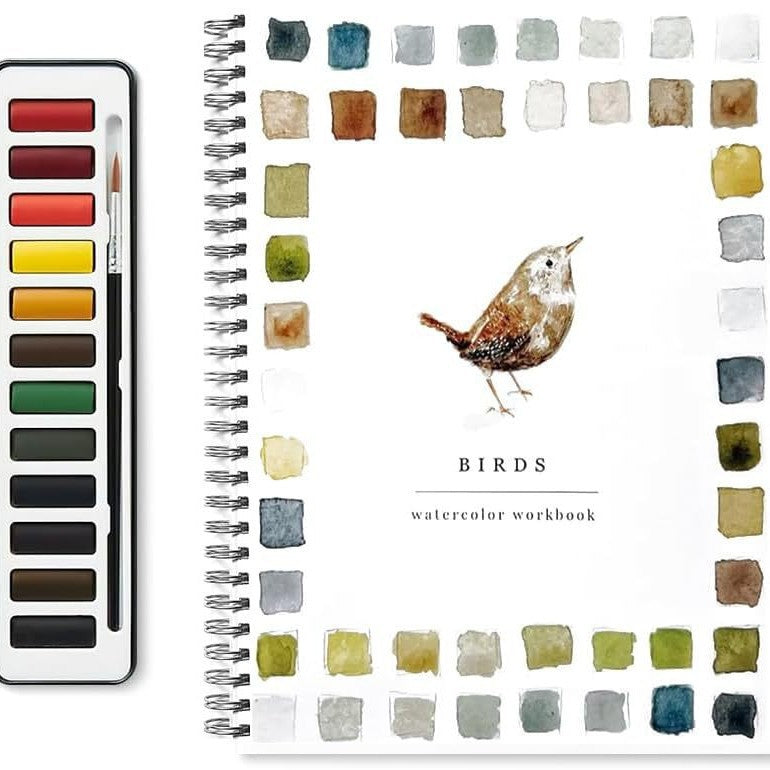 🔥Last day clearance💝🖼️Beginner-Friendly💕 Watercolor Workbook