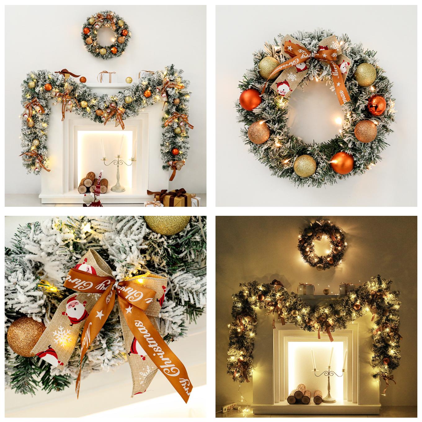 🔥🔥49% Off Last Day-Perfect Christmas Wreath Decoration - elehancea