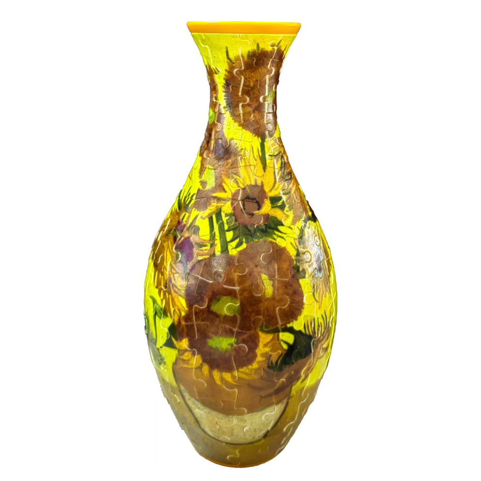 Creative 3D Puzzle DIY Art Vase🔥(Built-in Water Bottle Can Be Filled with Water)