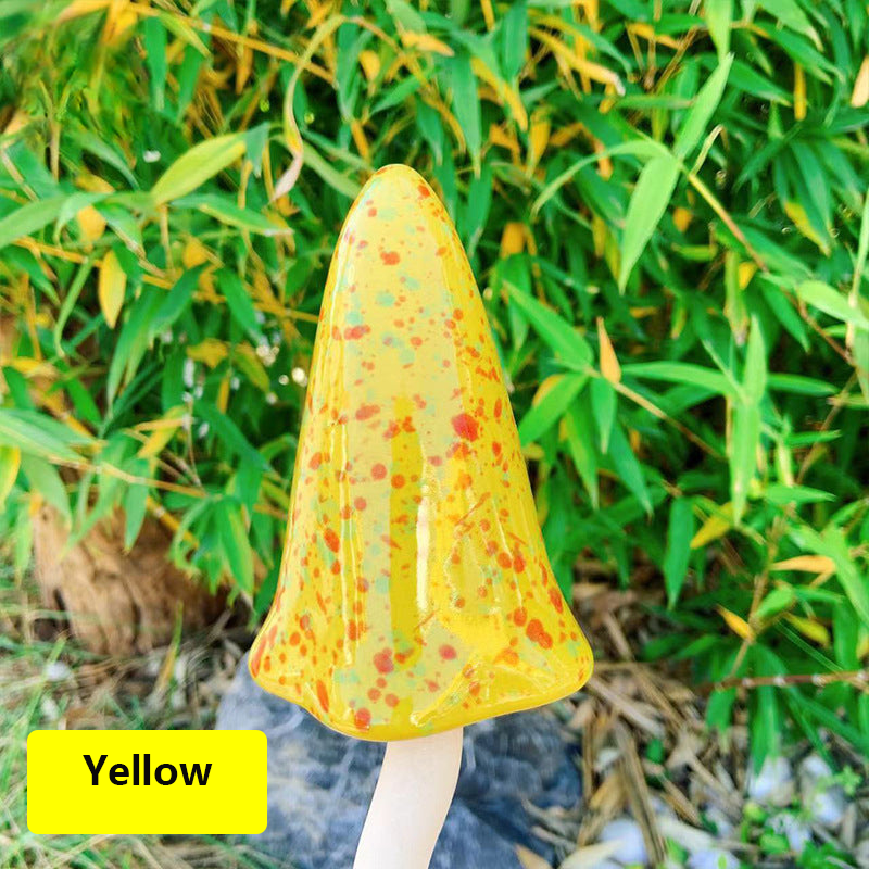 🍄Handmade Ceramic Mushroom Wind Chime