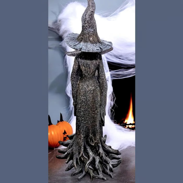 🔥LAST DAY 49% OFF - ❤️🔥🧙♀️Hand-Painted Enchanting Witch Statue: The Guardian of Your Home