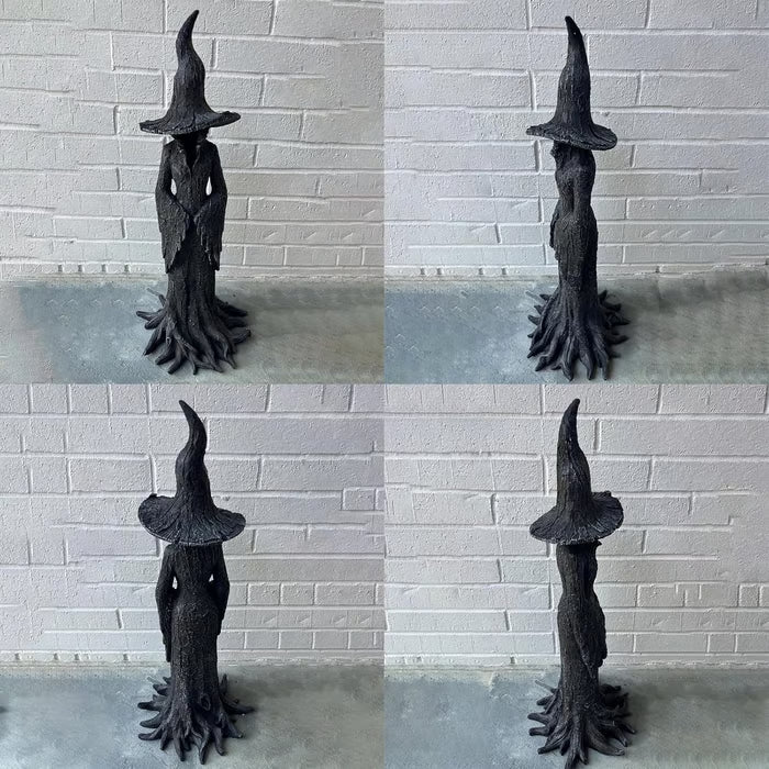 🔥LAST DAY 49% OFF - ❤️🔥🧙♀️Hand-Painted Enchanting Witch Statue: The Guardian of Your Home