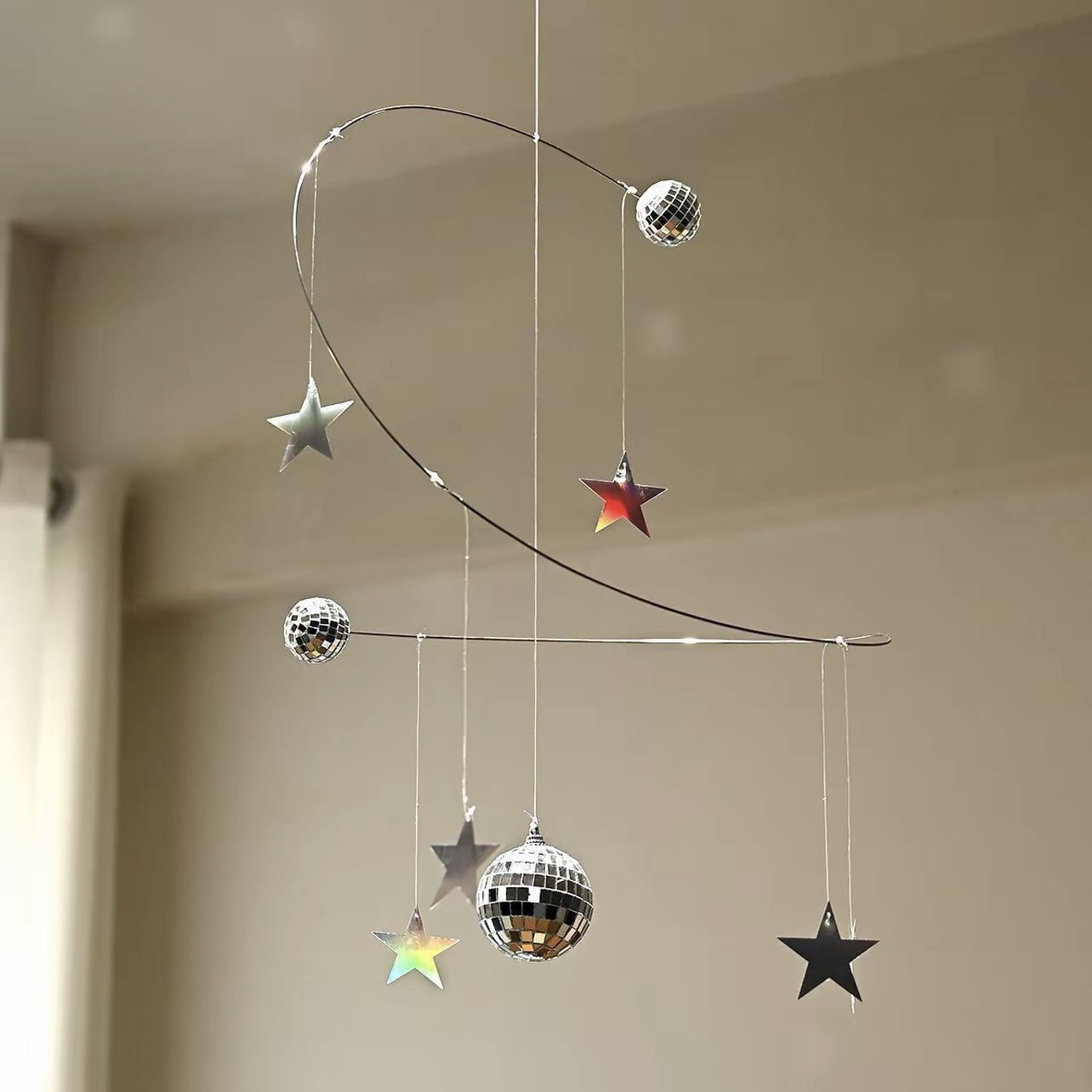 ✨Mirrored Ball Pendant Home Decor🏡