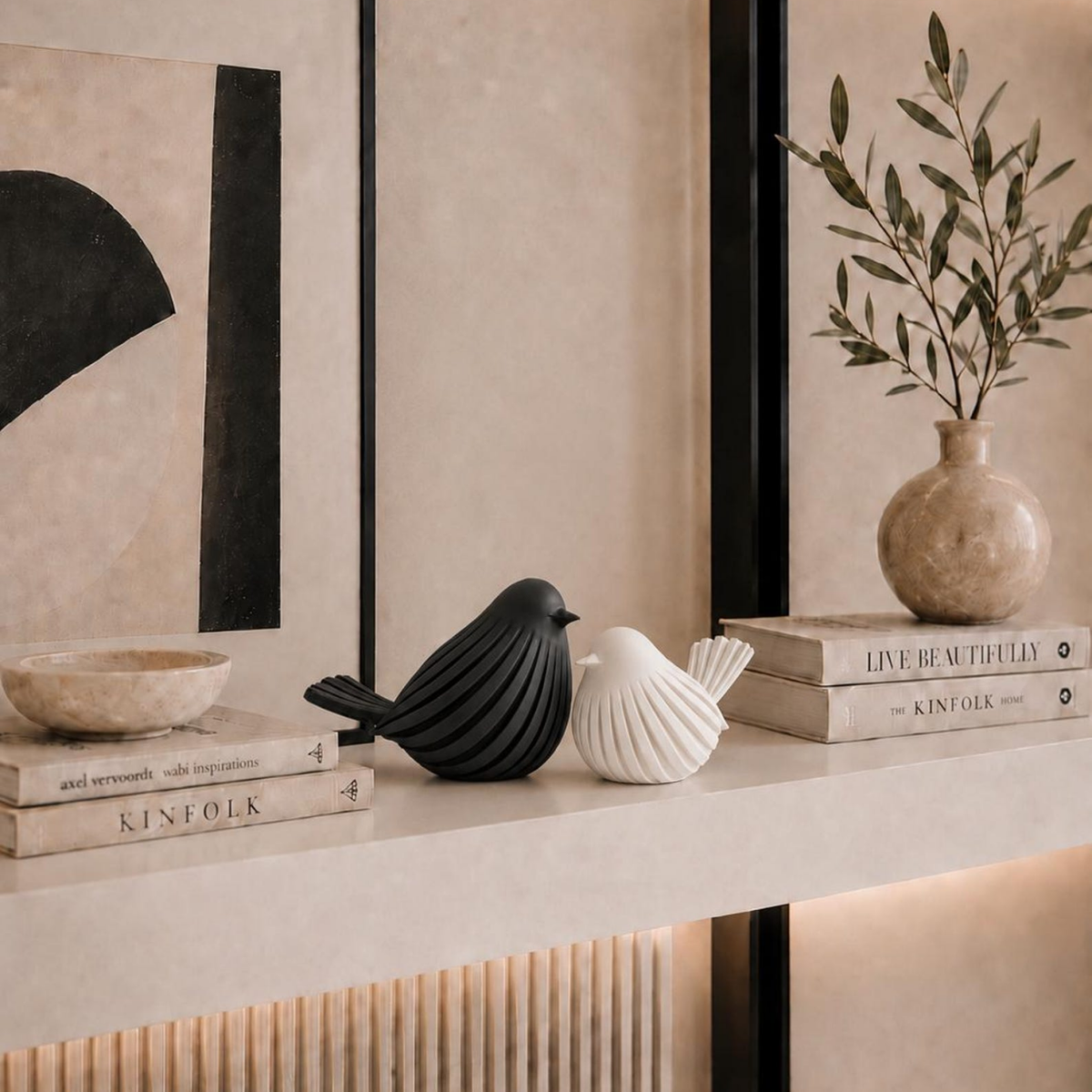 Minimalist Bird Sculpture