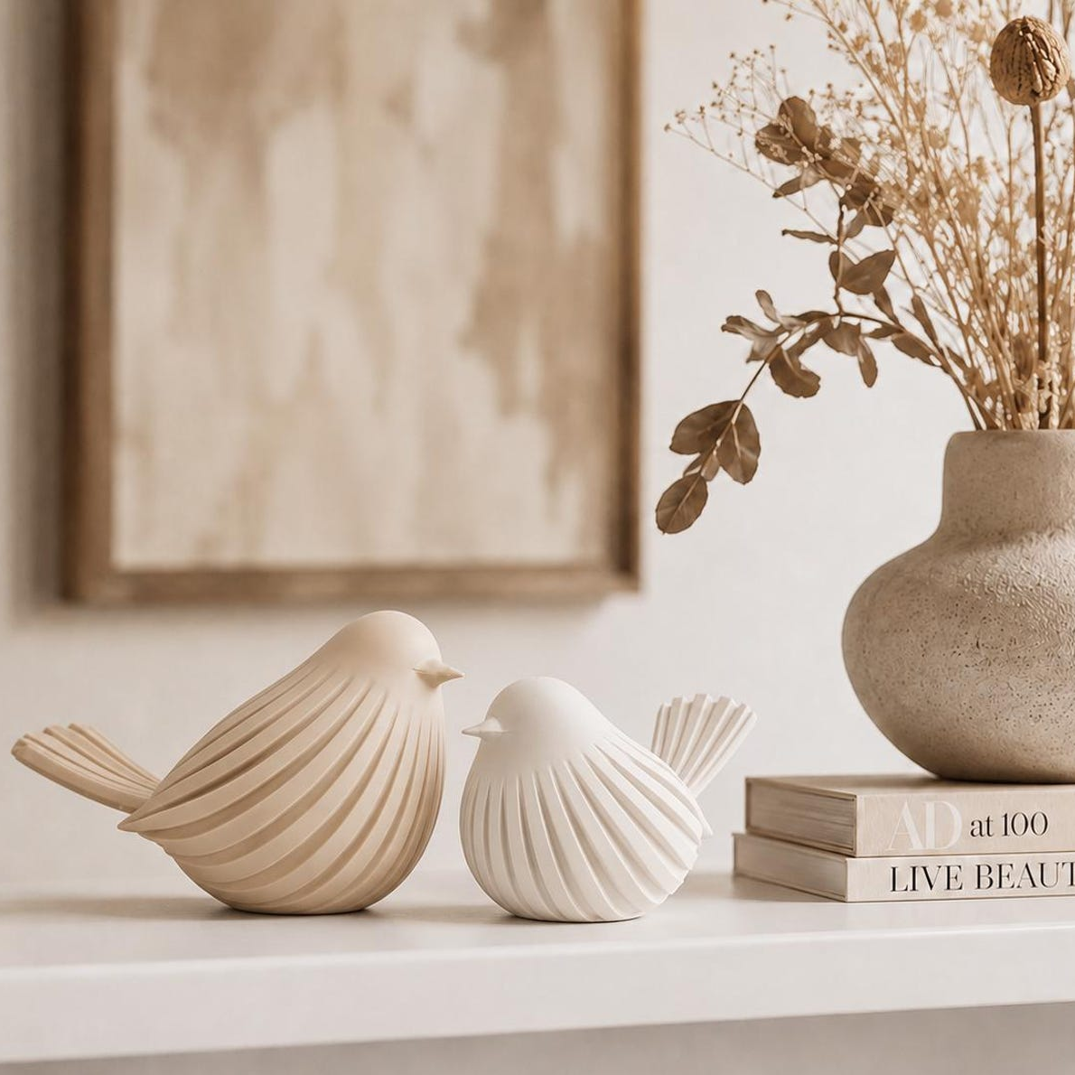 Minimalist Bird Sculpture