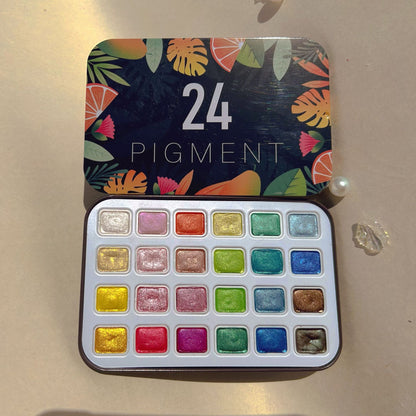 ✨Letzter Tag 49%OFF-Tropic Forest Pearl Aquarellfarbe