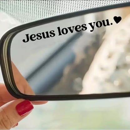 💖New "I Love You, Drive Safely" Waterproof Car Sticker
