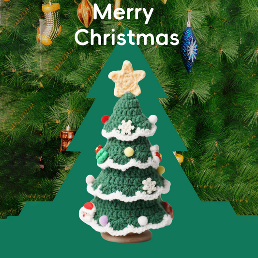 Hand-Woven Christmas Tree Gift Ornament (With Gift Box)