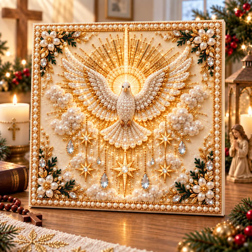 🙏✝️DIY Christian Pearl Artwork Kit🎁Buy 3 Get 1 FREE — Add Any 4 Pcs To Cart🎉