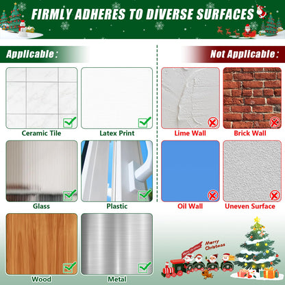 🎄Rugged, Durable, Versatile✨6 PCS Christmas Silicone Garland Hangers