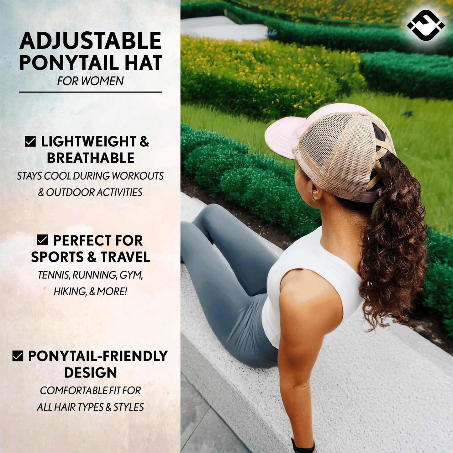 Last Day 49% OFF 🔥Adjustable Ponytail Women's Hat