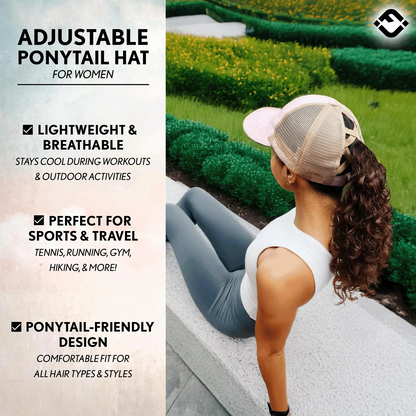 Last Day 49% OFF 🔥Adjustable Ponytail Women's Hat