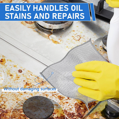 All-in-One Cleaning solution-Non Scratch Wire Dishcloth