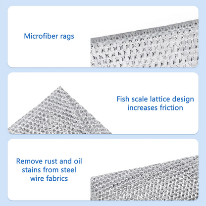 All-in-One Cleaning solution-Non Scratch Wire Dishcloth