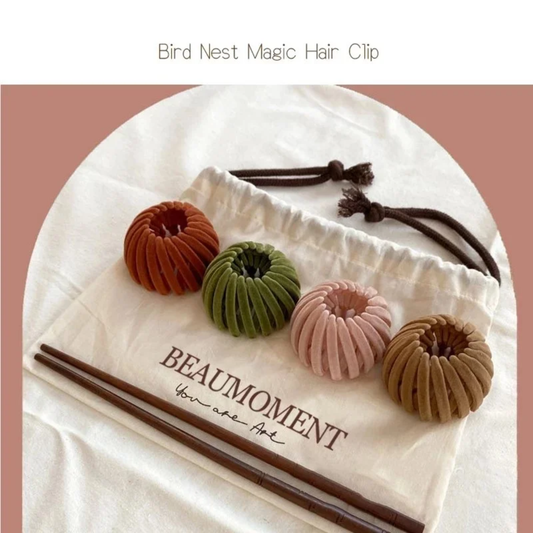 (🌲 Christmas Sale- 49% OFF) Bird Nest Magic Hair Clip