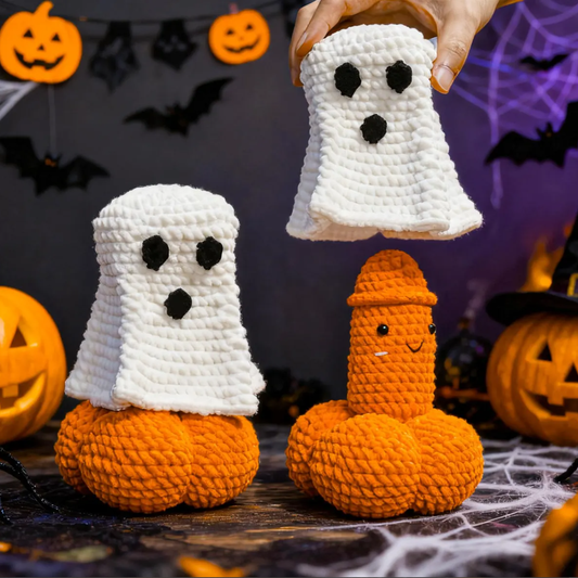 LAST DAY 49% OFF🔥Handmade Funny Ghost Crochet