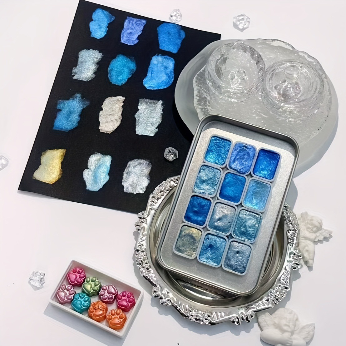 🔥LAST DAY 49% OFF -  🎨Flashing Flowing Colorful Paint Set - elehancea