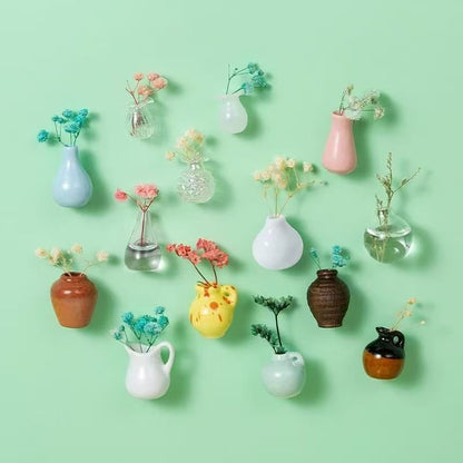 🎁Last Day 49% OFF🌸- Mini Ceramics Vase Fridge Magnet